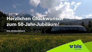 50 Jahre Stockhornbahn – die BLS gratuliert