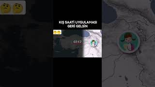 Kış saati uygulaması Geri Gelsin #yazsaatikışsaatiuygulaması #yazsaati #kışsaati #shortsvideo #short