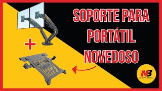 ✅Soporte adecuado para Portátil y para MEJORAR la Postura |💥Combo Perfecto |💎North Bayou F160 + FP2