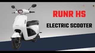 the RunR HS Electric Scooter || price||looks ||design || specifications || Auto EV World