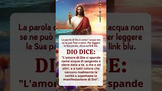 La parola di Dio è come l'acqua non se ne può fare a meno. #gesù #gesu