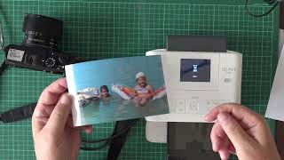 Photo printing from PanasonicS9 directly via USB cable on Canon Selphy portable printers (CP1200)