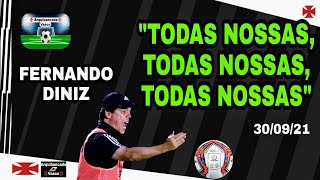 FERNANDO DINIZ MOTIVADOR • DINIZ TÉCNICO DO VASCO TEM ESTILO DE POSSE DE BOLA E MUITA MOTIVAÇÃO.