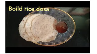 Boiled rice dosa| ukkad tandla bakri| konkani breakfast recipe