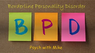 Borderline Personality Disorder