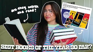 Reading the "Best Books of the Year So Far" 📚🏆 *spoiler free reading vlog*