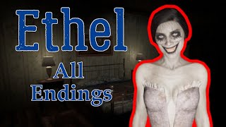 Murder Mystery | Ethel | Indie Horror Playthrough | All Endings