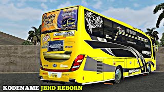 MOD BUSSID TERBARU V3.7.1 || KODENAME HD ORI ROMBAK JBHD REBORN V1, Ternyata Lumayan Detail Lohh