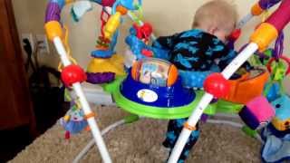 Baby Einstein Musical Motion Jumper Update (@ 8 months old)