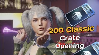 200 Classic Crate opening#pubg#pubgmobile#bgmi#crateopening#clasiccrateopening#m4glacier