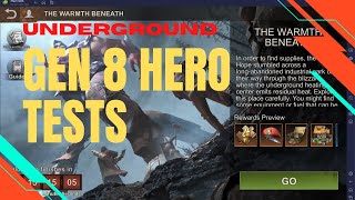 Which Heroes Are Best For Underground? - Lets Do Some Tests - State of Survival