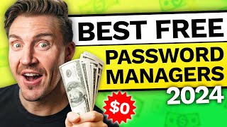 The Best FREE Password Manager 2024! 💸 TOP 4 TOTALLY Free Providers Reviewed!