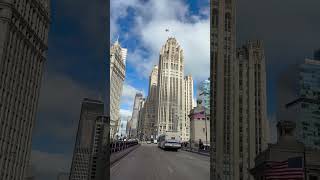 Most Beautiful City Downtown Chicago🏙️#travel #chicago #beautiful #downtown #shorts