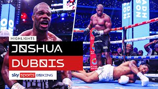 HUGE KNOCKOUT! 💥 Daniel Dubois vs Anthony Joshua | IBF Heavyweight Title Highlights