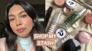 SHOP MY STASH | Soft Pink Look ft. Milk Makeup, Saie Beauty, Phytosurgence & Clinique Pink Honey