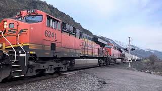 BNSF 6241 West: DBSP, Lyle, WA