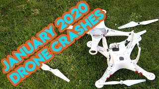 Drone Fails 2020 Crash Compilation January