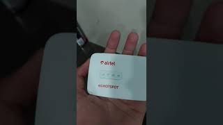 Airtel 4G Hotspot Portable WiFi Data Devive | #shorts