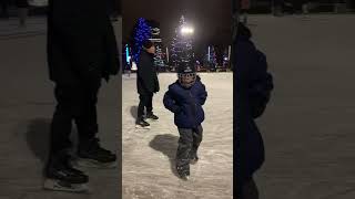 Skating at Victoria Park London Ontario  December 2022