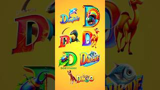 « D » Animals | French Alphabet #shorts