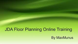 JDA FLOOR PLANNING Training– JDA FLOOR PLANNING Online Training –(FLOOR PLANNING Certification Tips)