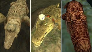 Crocodile Pets | Rod's Crocodile VS Granny's Alligator VS Evil Nun's Crocodile | Ice Scream 3 Pet