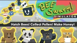 Roblox bee swarm simulator (grinding)