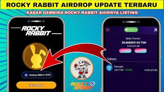 CARA TERCEPAT MENCAIRKAN SALDO TOKEN RABBITCOIN LANGSUNG KE TON WALLET | ROCKY RABBIT WITHDRAWAL