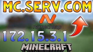 Custom IP for Minecraft Server with NameCheap