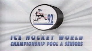 znělka, Ice Hockey World Championship Pool a Seniors theme, 1992