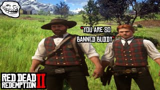 Angry roleplayers HUNT me down for trolling in Red Dead Redemption 2 Rp