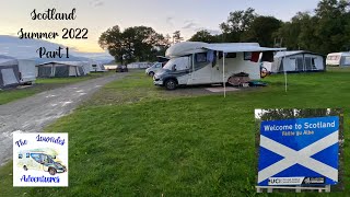 Touring Scotland in a motorhome, Summer 2022 - pt 1 Metal Bridge Inn Carlisle & Cashel, Loch Lomand