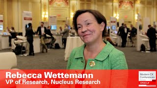 Rebecca Wettemann, VP of Research, Nucleus Research (Modern Sales)