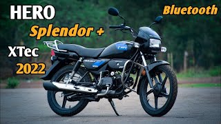 Hero Splendor+ Xtec 2022 Edition Detailed Ride Review Hindi Z Techknow