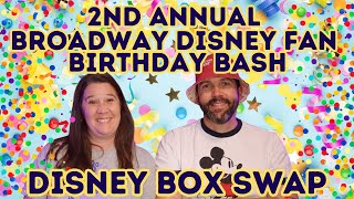 We're Celebrating! BroadwayDisneyFan's 2nd Annual Birthday Bash Box Swap | Disney Jim Shore Box Swap