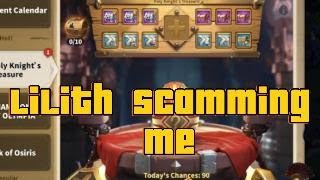 WTF Lilith!? (Opening Holy Knights Treasure, only 3 blue prints) #Rise of Kingdoms #RoK