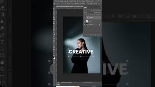 How to make transparant text in photoshop #ai#photoshop#text#women#maribelajar