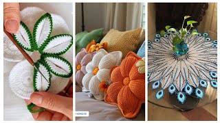 Fabulously cushions covers and other homes 🏠decors #crochetings patterns