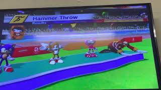 M&S at the Beijing 2008 Olympics Hammer Throw (Sonic vs Tails vs Amy) + Dr. Eggman loses