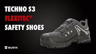 Wurth Techno S3 Flexitec® Safety Shoes | Würth Malaysia