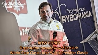 Ross Honey na Rybomanii 2016 w Poznaniu!