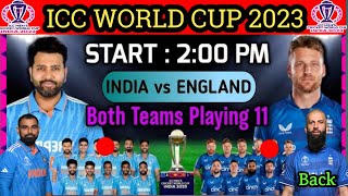 World Cup 2023 Match - 29 | India vs England | Match details and playing 11 | IND vs ENG playing 11|