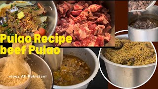 Pulao Recipe beef Pulao Rice How to make beef Pulao My Company kitchen