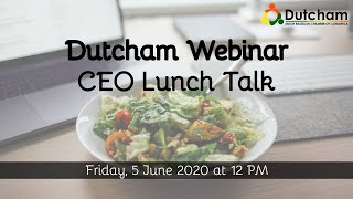 Dutcham CEO Lunch Talk with Daniel Geiger Campos (AkzoNobel)