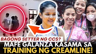 MAFE GALANZA bagong SETTER ng CREAMLINE? GALANZA SISTERS Connection sa PVL?!