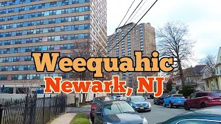 Walk tour inside Weequahic neighborhood in Newark, NJ | Carmel Tower to around the hospital