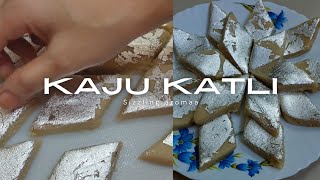 diwali special sweet kaju katli recipe