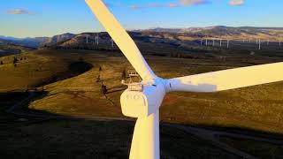 4K Wind Turbines Western Washington - Kittitas Valley Wind Farm