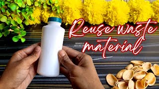 Reuse waste material | plastic bottle diy | Reuse Ideas | home decor Idea | handmade craft#reuseidea