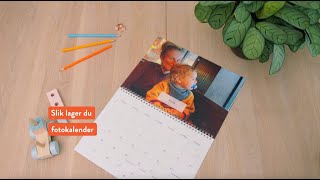 Slik lager du kalender med Fotoknudsen appen